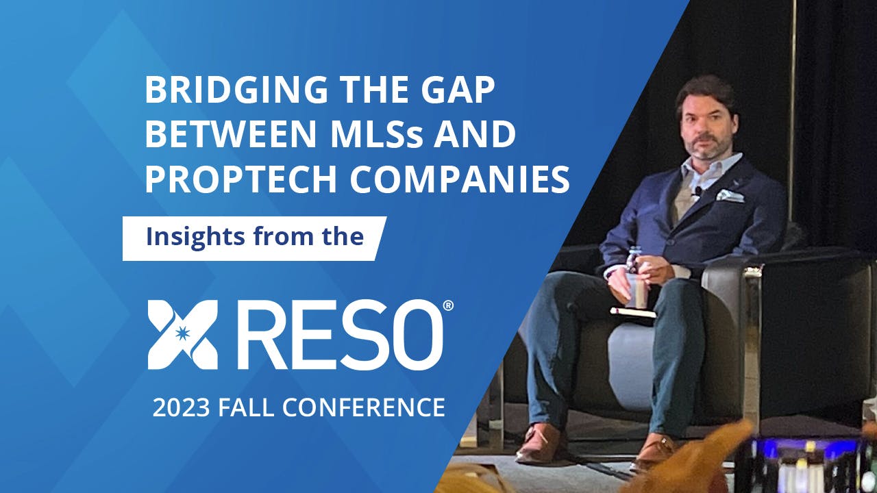 Bridging the Gap Between MLSs and Proptech Companies: Insights from the 2023 RESO Fall Conference header image