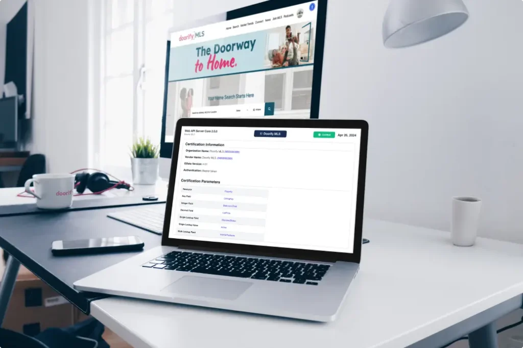 MLS Doorify user interface