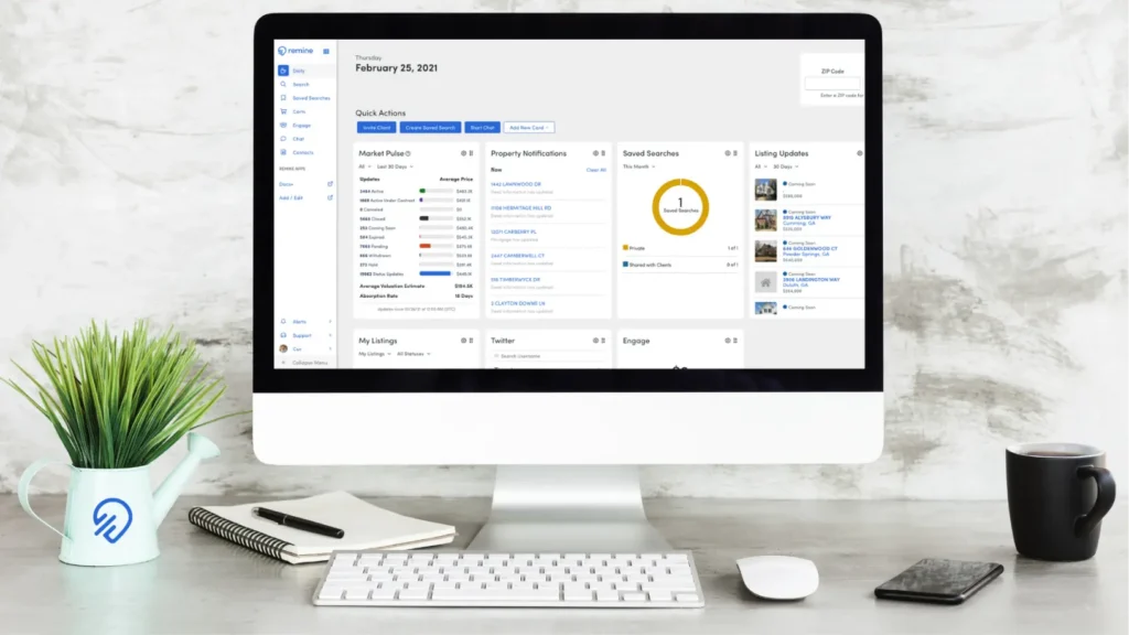 Remine user interface