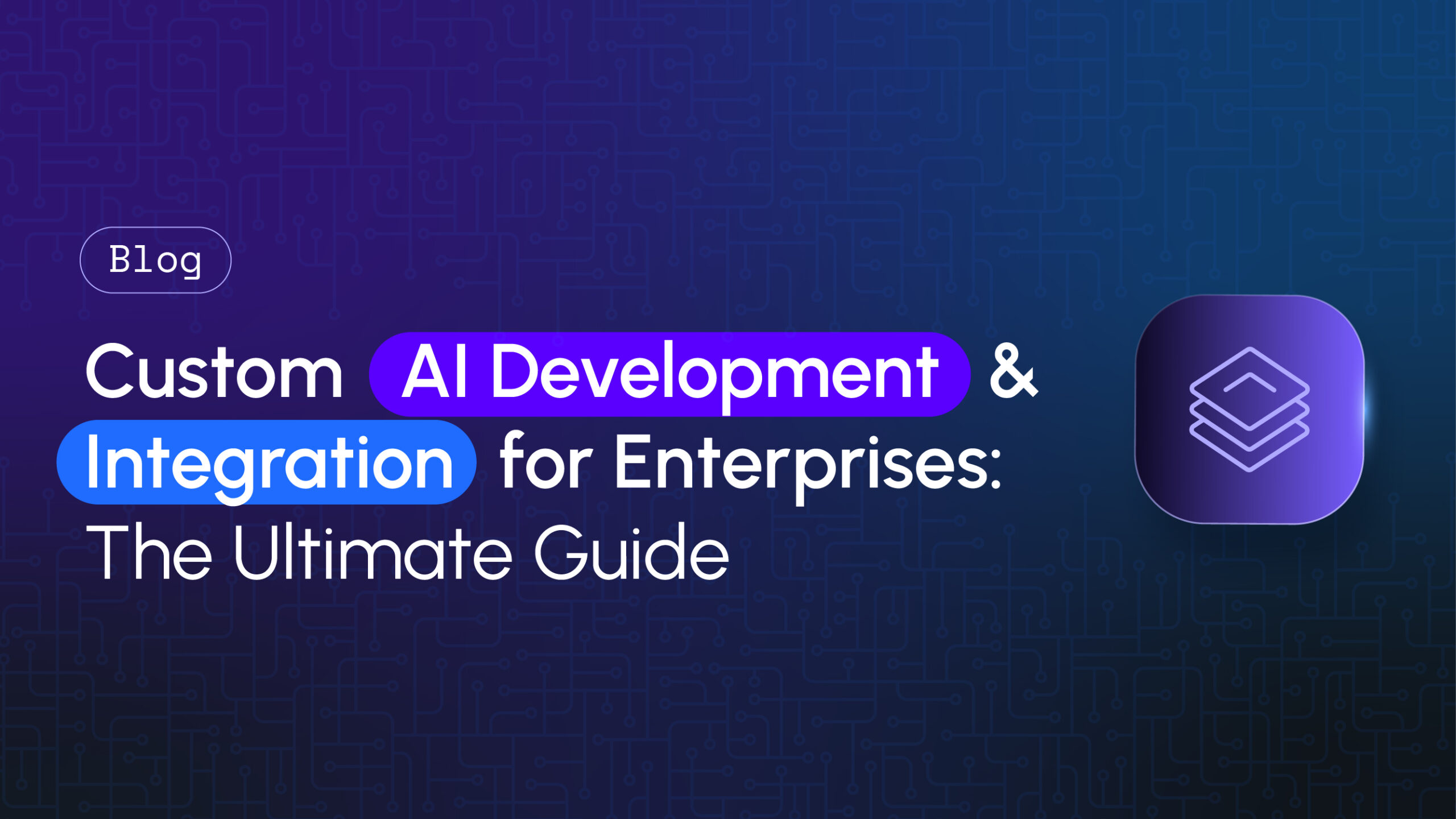 Custom AI development