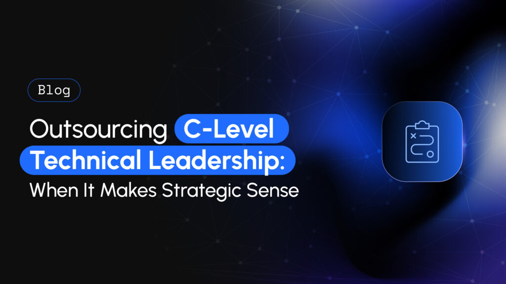 Outsourcing C-level technical leadership isn't about cutting corners. It's about accessing expertise precisely when and how you need it, without the constraints of traditional executive hiring. Understanding when this model makes strategic sense can accelerate growth, protect value, and prevent expensive technical mistakes.