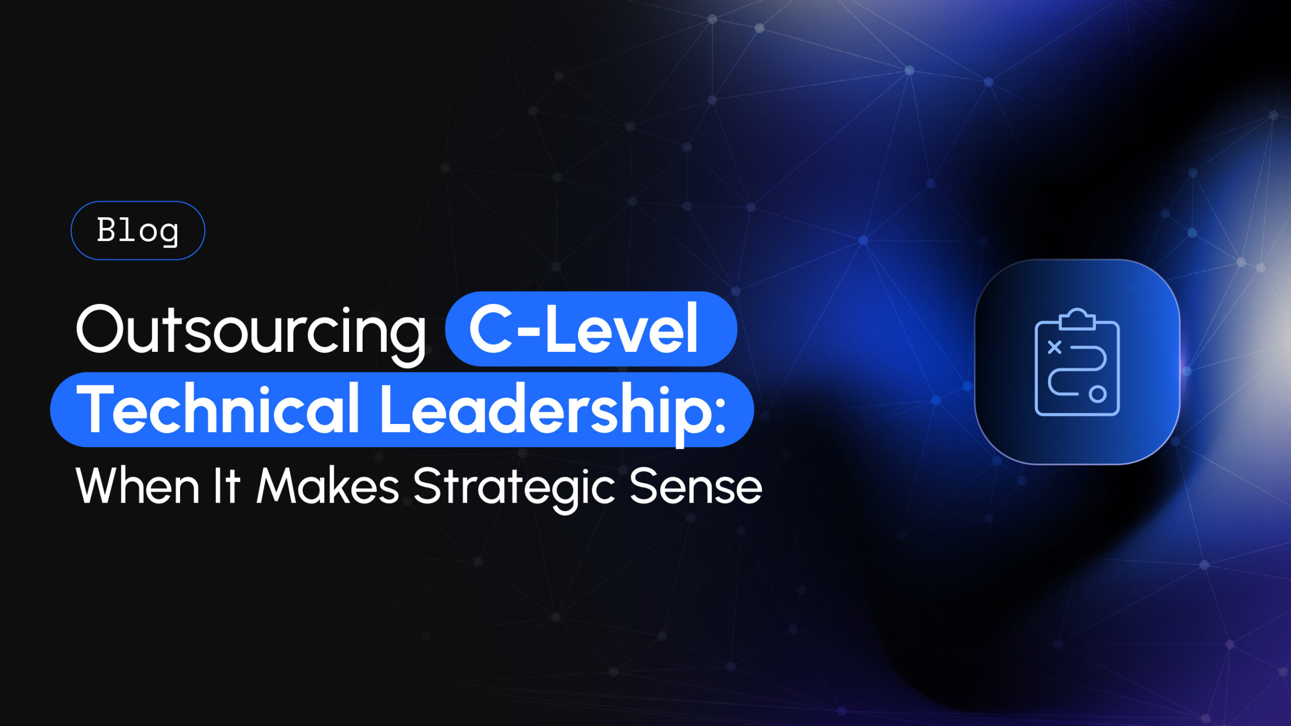 Outsourcing C-level technical leadership isn't about cutting corners. It's about accessing expertise precisely when and how you need it, without the constraints of traditional executive hiring. Understanding when this model makes strategic sense can accelerate growth, protect value, and prevent expensive technical mistakes.